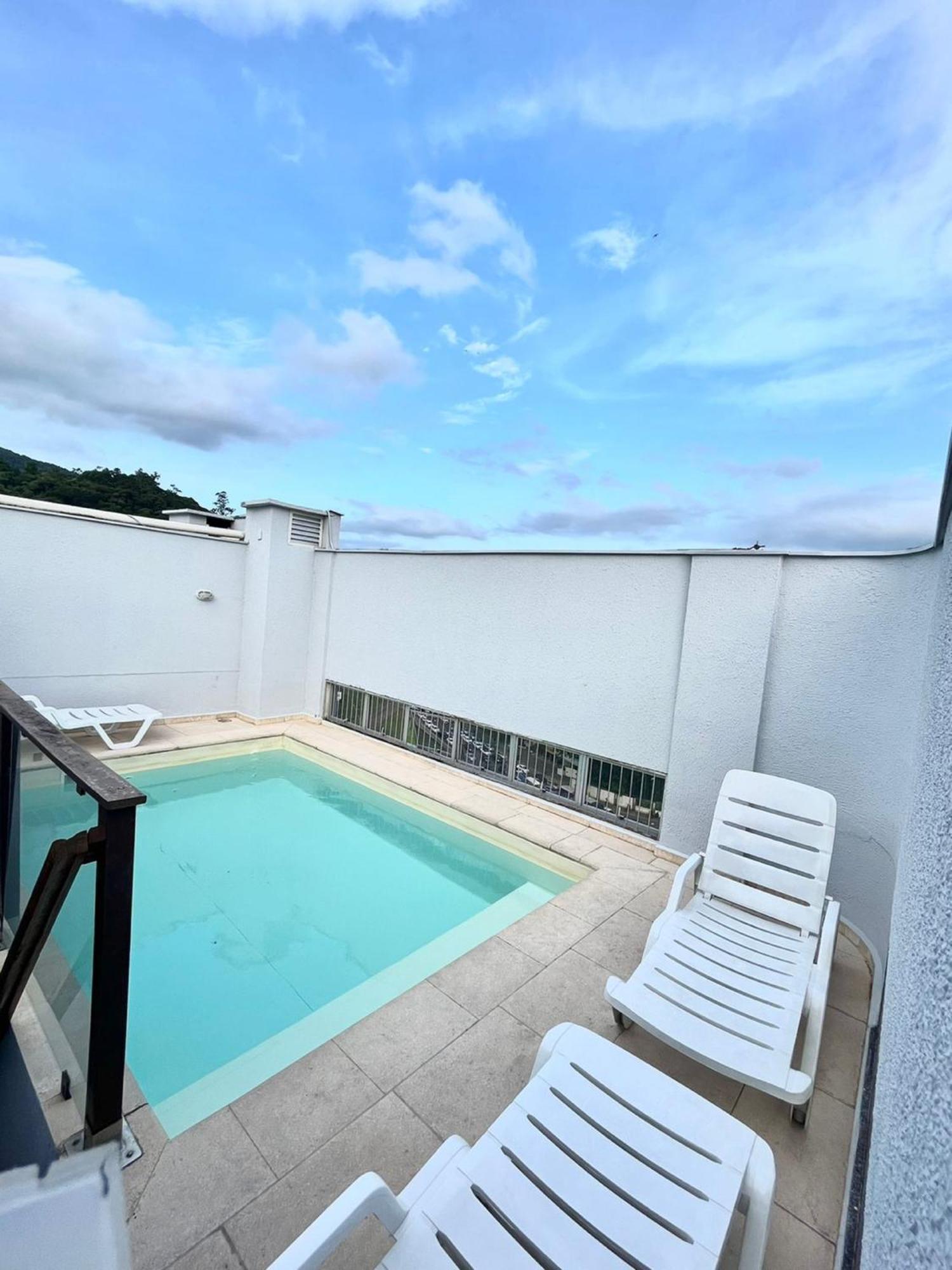 Saint Sebastian Flat 716 - Com Hidro! Ate 3 Pessoas, Duplex, No Centro Jaraguá do Sul Exterior foto